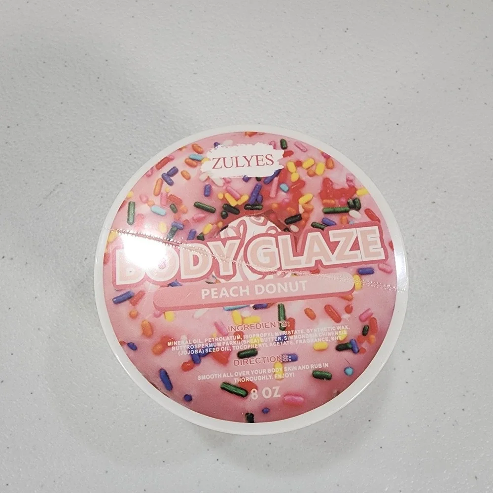 Body Glaze Peach Donut 8 Oz Peach Sealed New Exp 3/14/2029